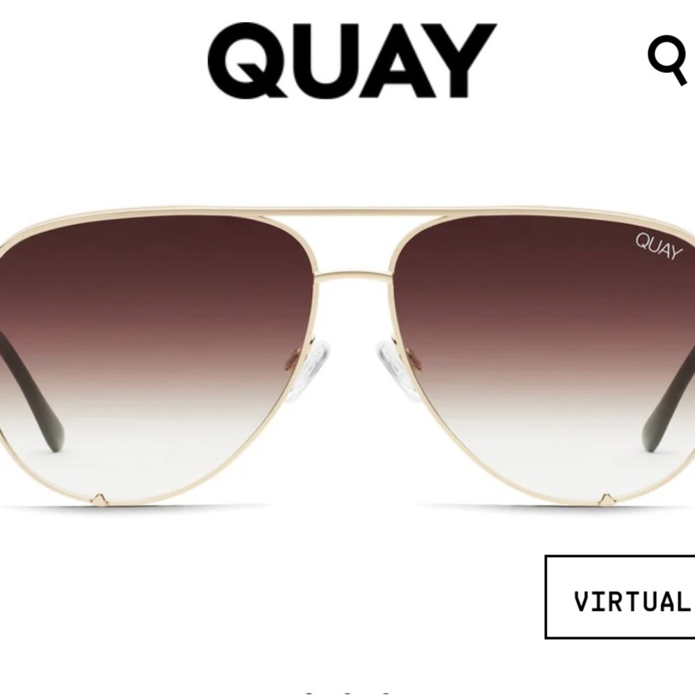 Brand new never worn Quay high key